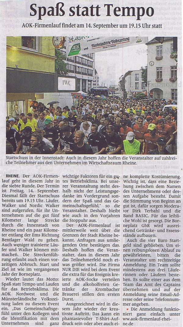 Quelle: Münsterländische Volkszeitung vom 5. Juli 2012